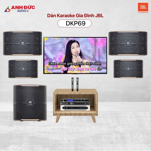 Dàn Karaoke Gia Đình JBL DKP69 (Chính Hãng)