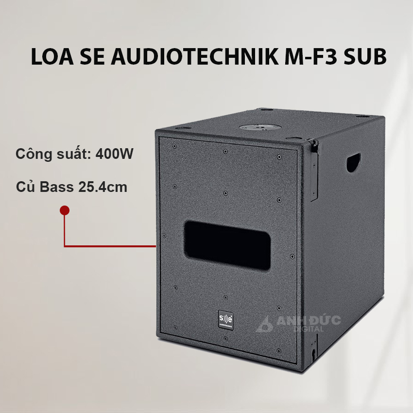 SE Audio Technik M-F3 SUB 12