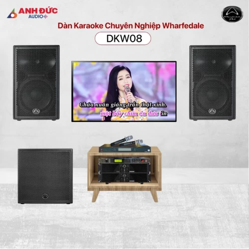 Dàn Karaoke Chuyên Nghiệp Wharfedale DKW08 (Chính Hãng)
