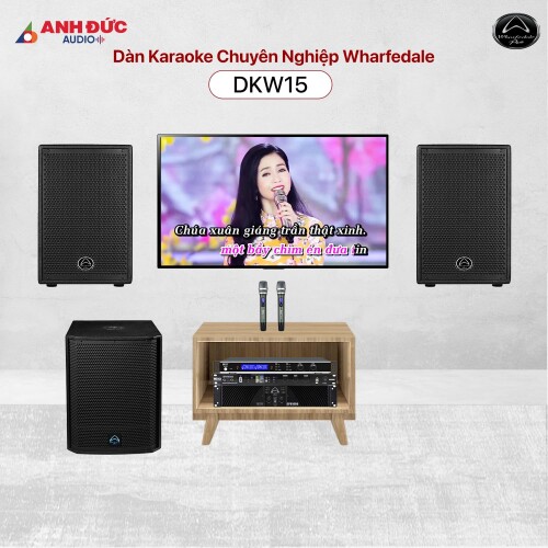 Dàn Karaoke Chuyên Nghiệp Wharfedale DKW15 (Chính Hãng)