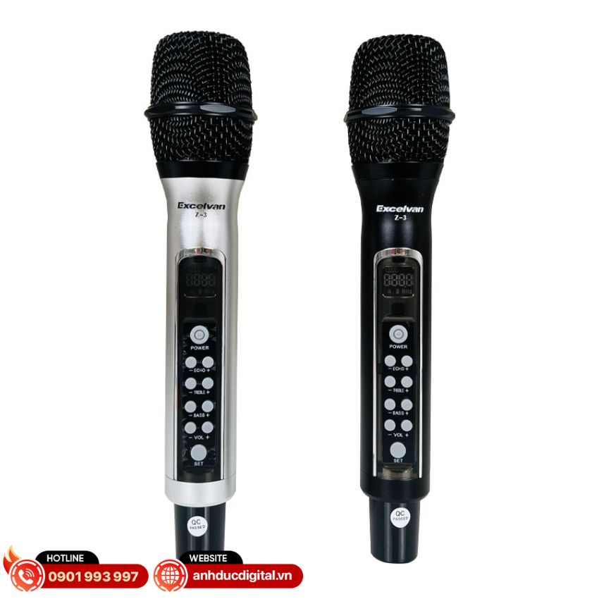 Thiết kế bên ngoài của Micro không dây Excelvan Z3