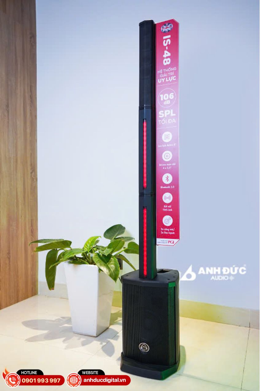 ảnh chụp thực tế sản phẩm loa IS-48