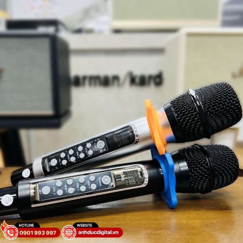 Micro không dây Excelvan Z3 của dàn karaoke gia đình wharfedale DKW40