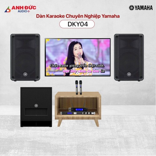 Dàn Karaoke Chuyên Nghiệp Yamaha DKY04 (Chính Hãng)