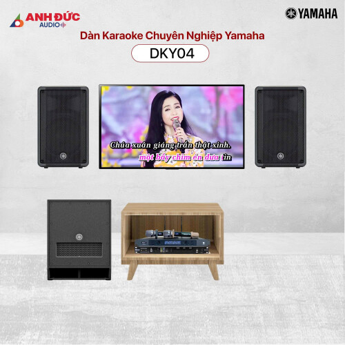 Dàn Karaoke Chuyên Nghiệp Yamaha DKY04 (Chính Hãng)