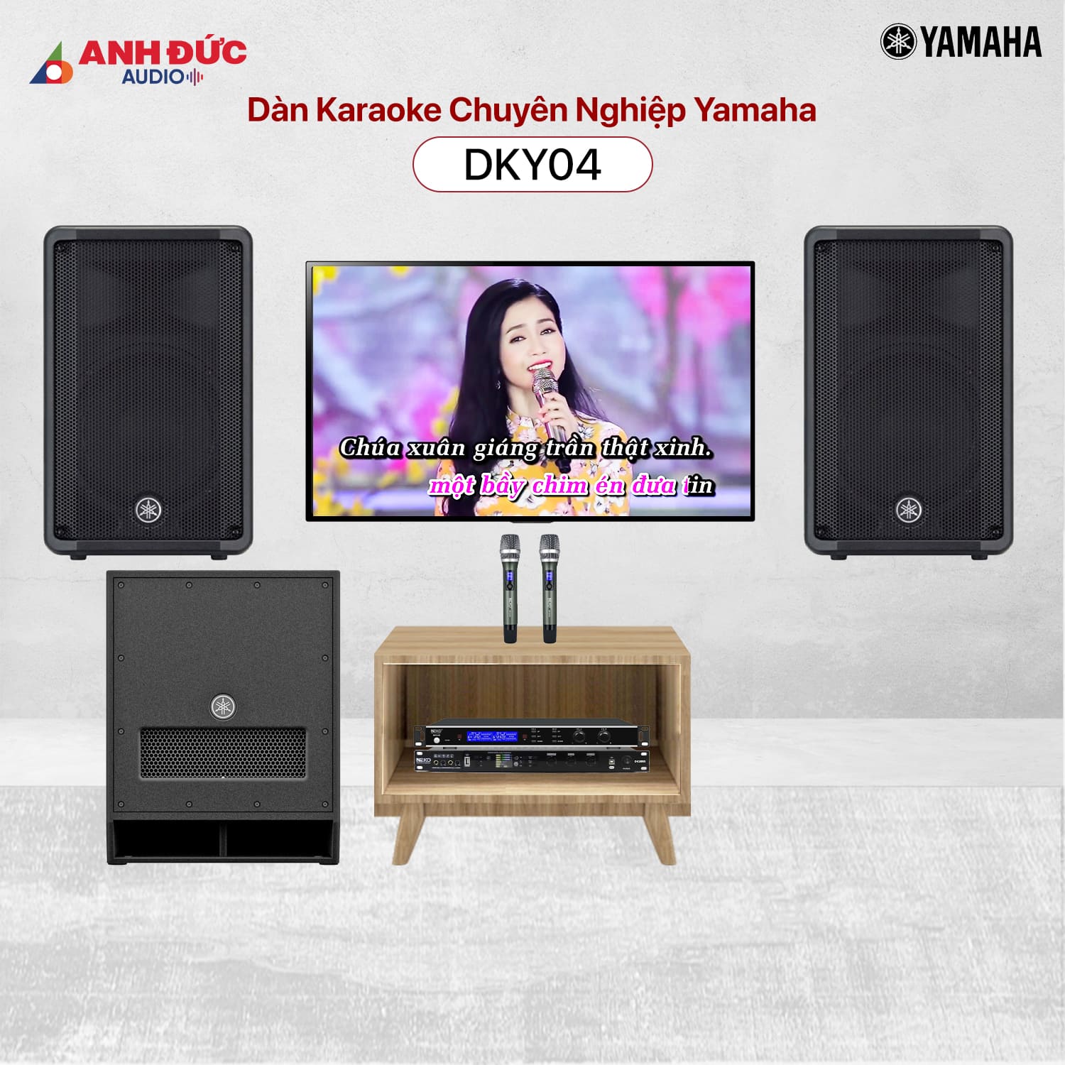 Mua Dàn Karaoke Chuyên Nghiệp Yamaha DKY04