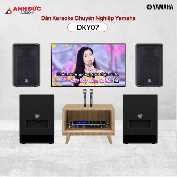 Dàn Karaoke Chuyên Nghiệp Yamaha DKY07 (Chính Hãng)