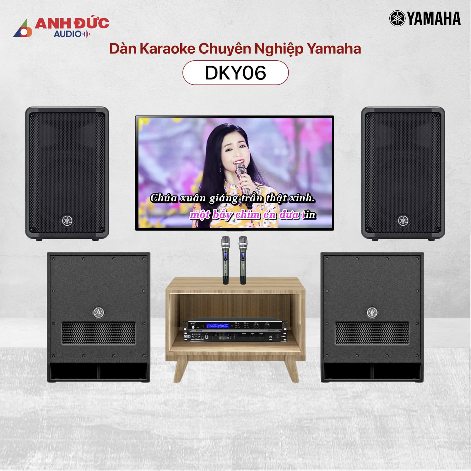 Mua Dàn Karaoke Chuyên Nghiệp Yamaha DKY06