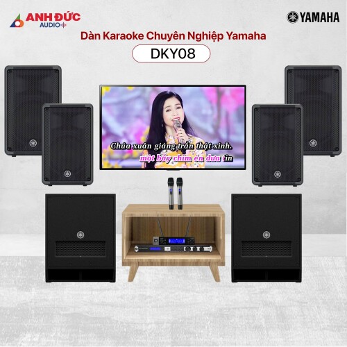 Dàn Karaoke Chuyên Nghiệp Yamaha DKY08 (Chính Hãng)