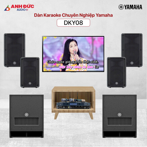 Dàn Karaoke Chuyên Nghiệp Yamaha DKY08 (Chính Hãng)