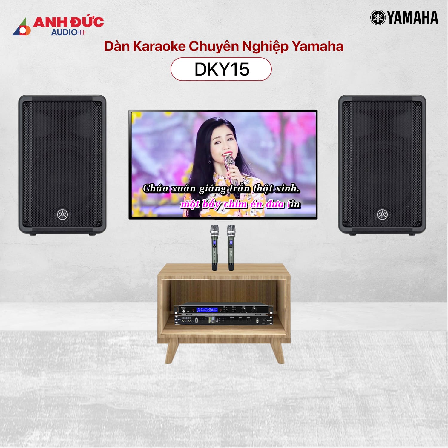 Mua dàn Karaoke Chuyên Nghiệp Yamaha DKY15