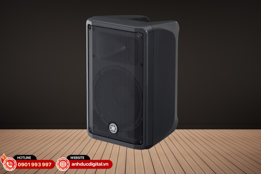 Yamaha DBR10 l&agrave; loa full active 2 đường tiếng, thiết kế bass-reflex