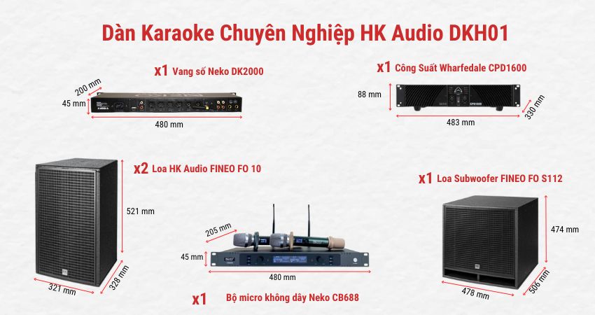dàn HK Audio DKH01