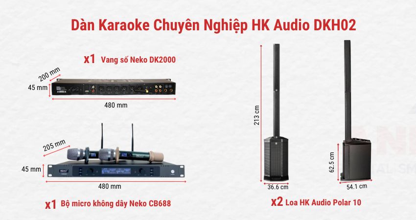 dàn HK Audio DKH02