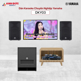Dàn Karaoke Chuyên Nghiệp Yamaha DKY03 (Chính Hãng)