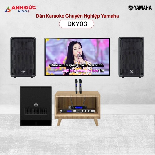 Dàn Karaoke Chuyên Nghiệp Yamaha DKY03 (Chính Hãng)