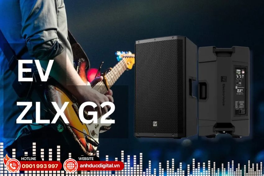 Công suất mạnh mẽ của loa Electro Voice ZLX-8P-G2