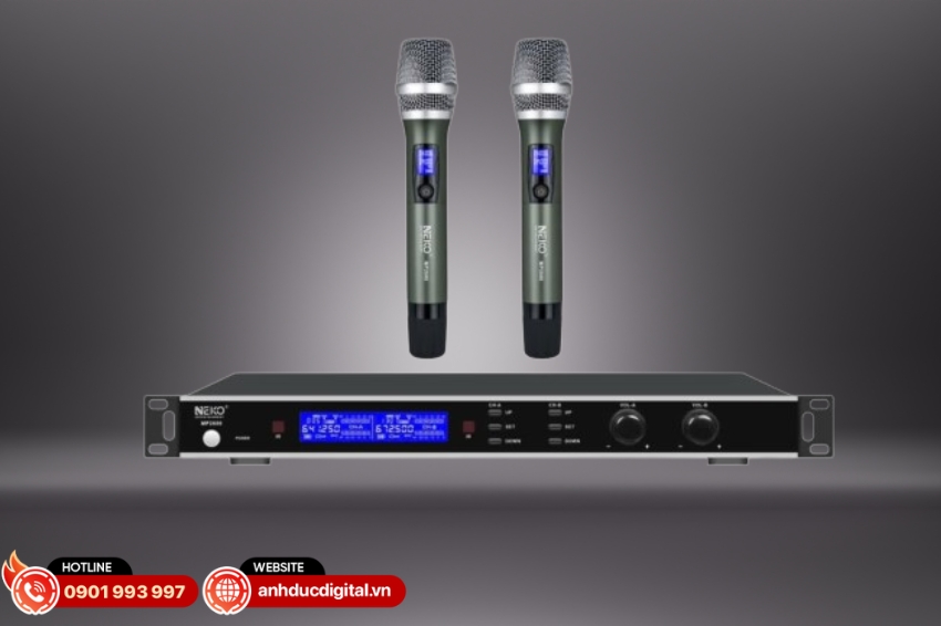 Micro Neko MP2600 mang đến chất lượng âm thanh vượt trội với dải tần 30Hz – 18kHz