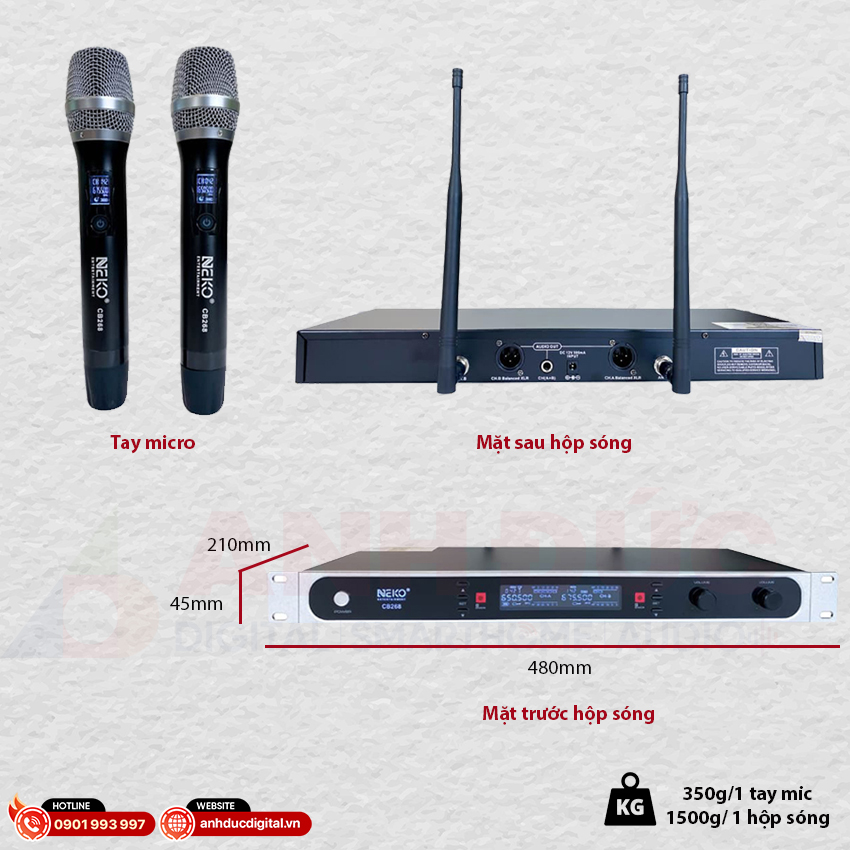 Neko CB268 tổng quan