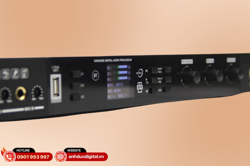 NEKO DK3000 được trang bị bộ vi xử lý DSP 32-bit