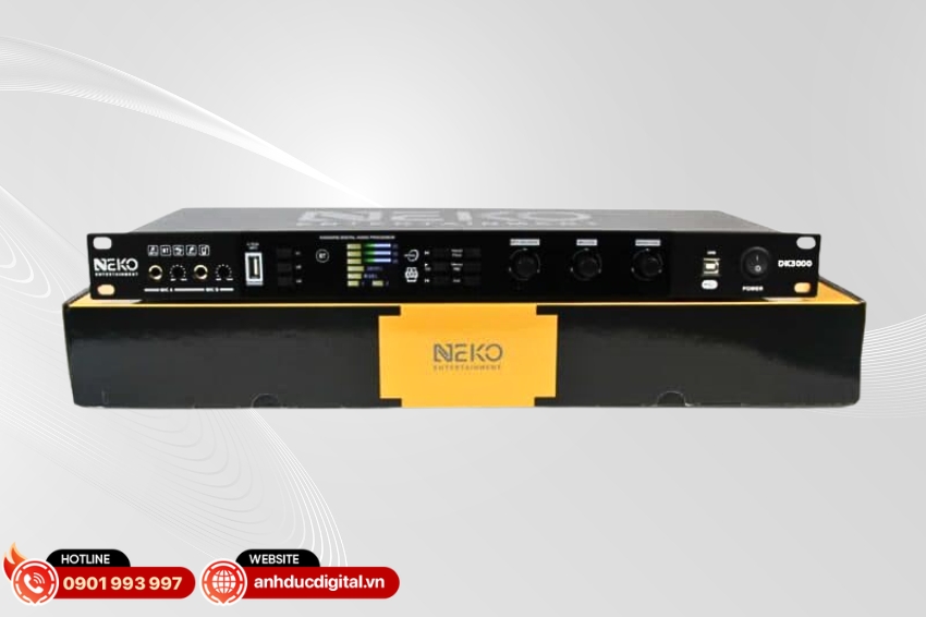 Vang số NEKO DK3000 được chế tạo với khung kim loại phủ sơn tĩnh điện cao cấp