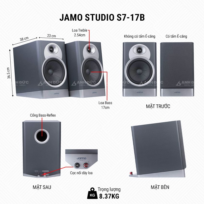 Loa Jamo Studio S7-17B 21