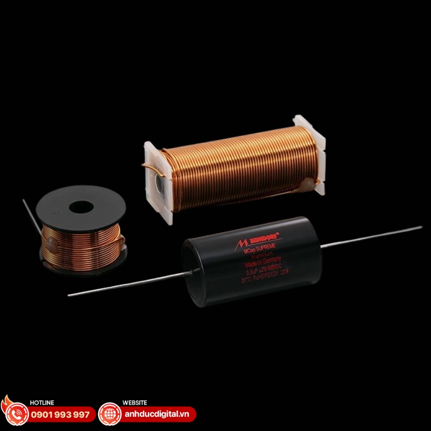 NS-600A sử dụng tụ điện MCap® SUPREME Classic của Mundorf
