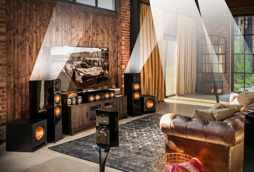 Loa Klipsch RP-8060FA Walnut