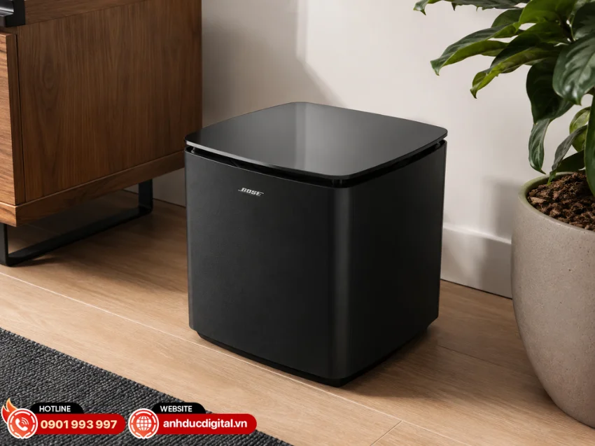 Loa Bose Lifestyle Ultra Subwoofer c&oacute; khả năng duy tr&igrave; chất lượng bass ổn định ở nhiều mức &acirc;m lượng kh&aacute;c nhau