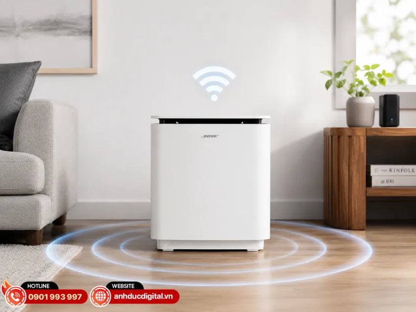 Loa Bose Lifestyle Ultra Subwoofer hỗ trợ kết nối Wi-Fi&reg;
