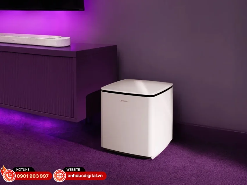Loa Bose Lifestyle Ultra Subwoofer c&oacute; thiết kế hiện đại v&agrave; vật liệu cao cấp