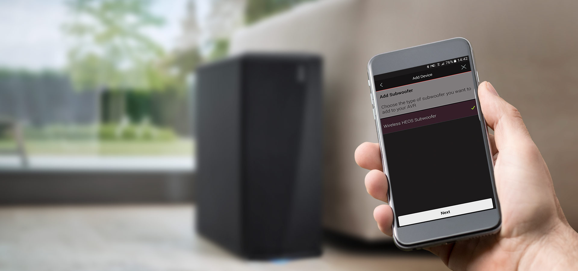 Denon HEOS Subwoofer BKE2