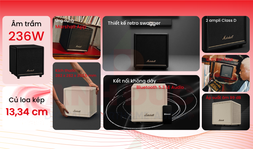 Loa subwoofer Marshall Heston Sub 200