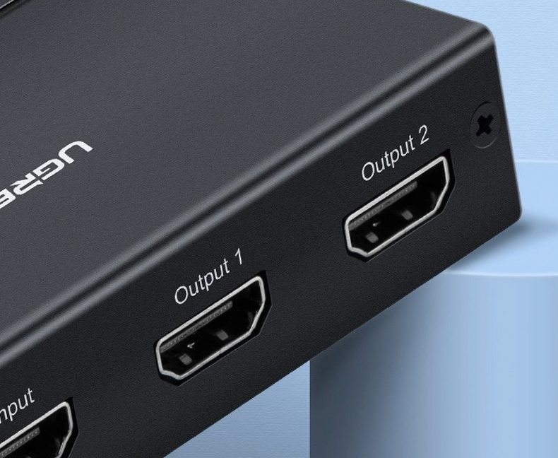 Bộ chia HDMI Ugreen 1 ra 2 8