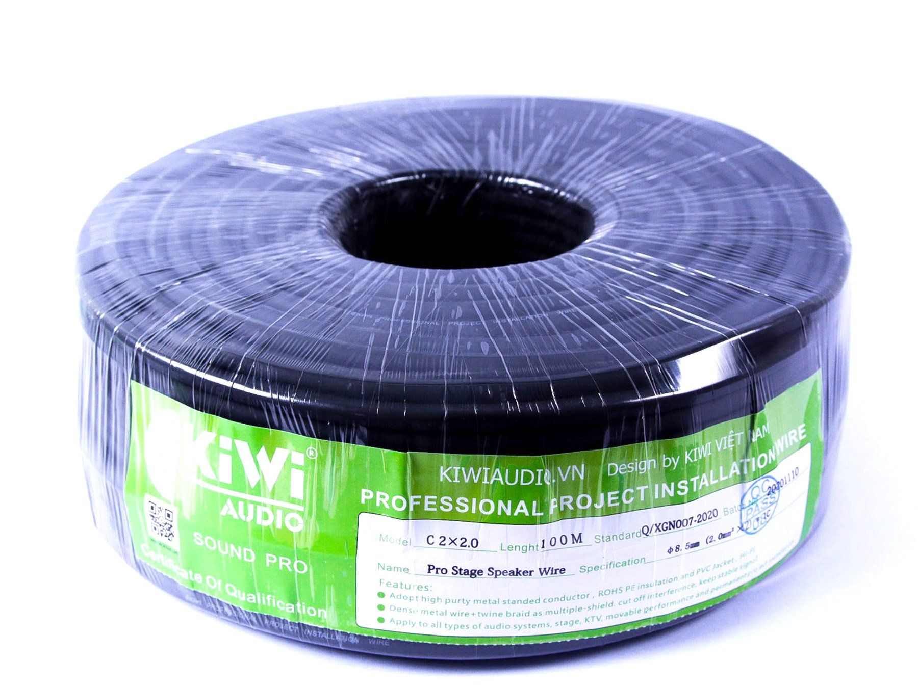 Dây loa Kiwi 2x2.0mm