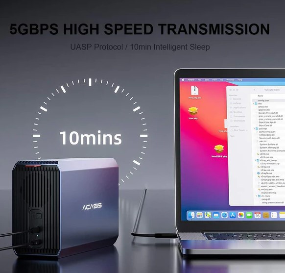 Acasis 2 Bay External Array 2.53.5 Inch 6