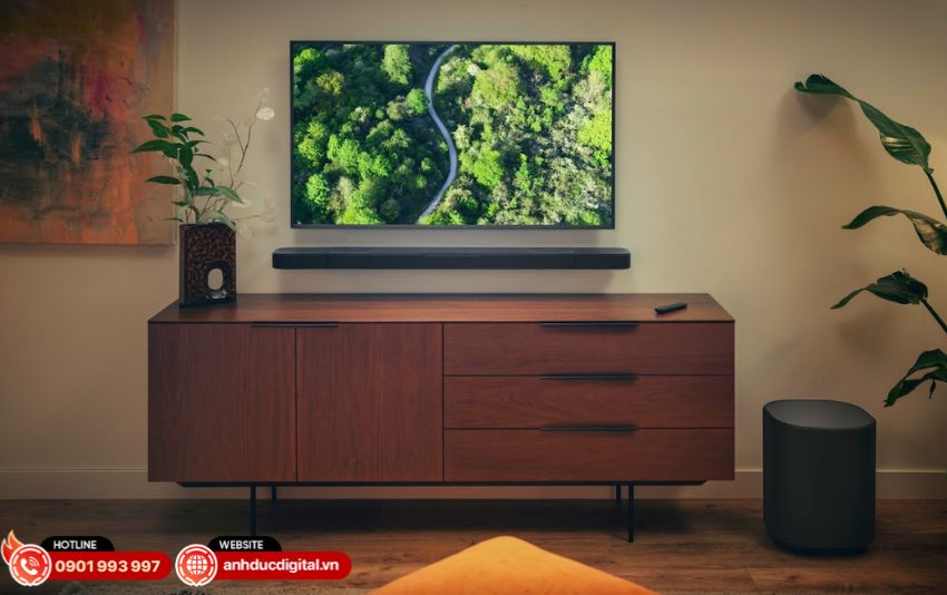JBL Bar 1000 MK2 hỗ trợ HDMI eARC, Optical, USB