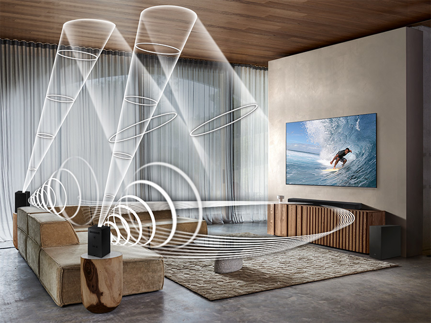 Công nghệ âm thanh Dolby Atmos và DTS Virtual:X