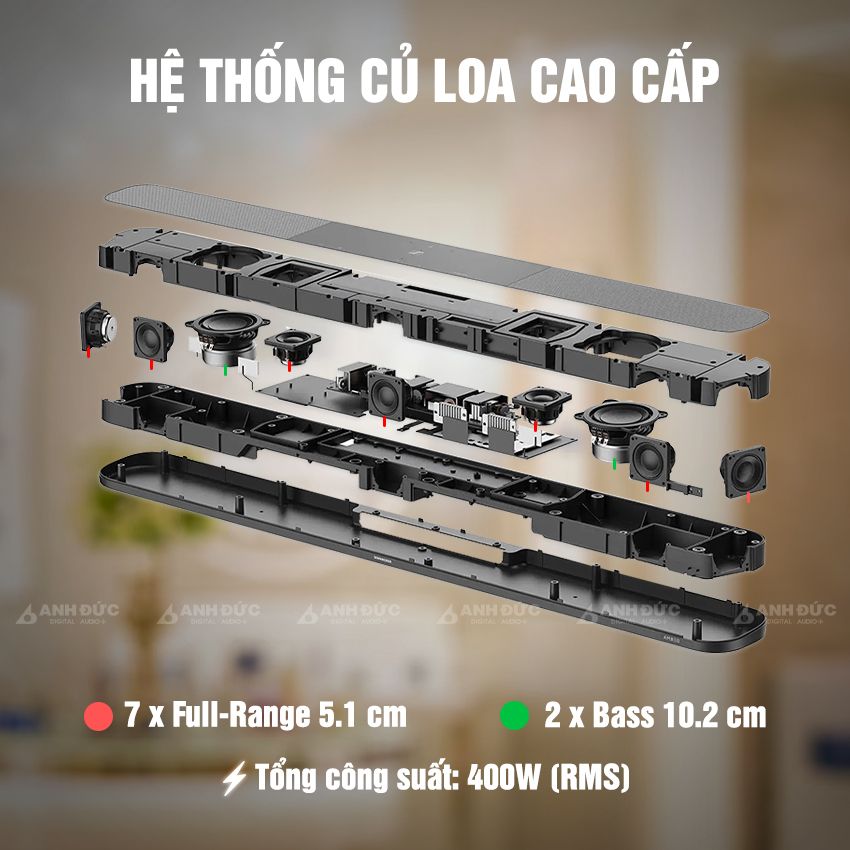 Hệ thống củ loa cao cấp