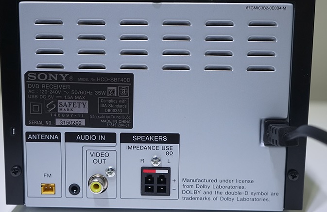 Sony mini Bluetooth CMT-SBT40D