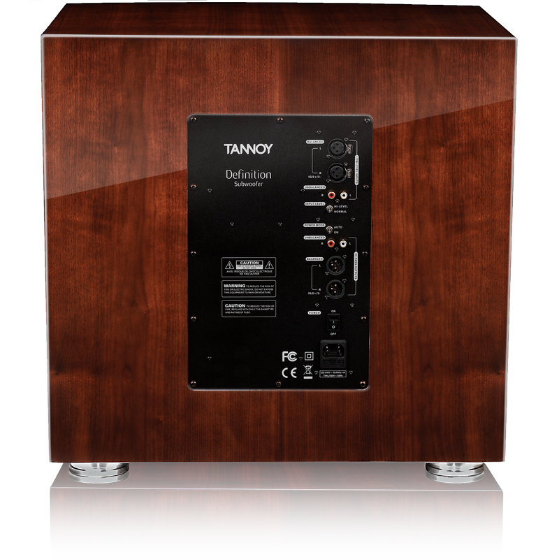 Tannoy Definition Subwoofer dark walnut 4