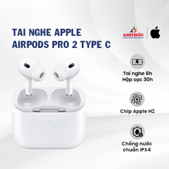Tai nghe Apple AirPods Pro 2 Type C (Chính Hãng)