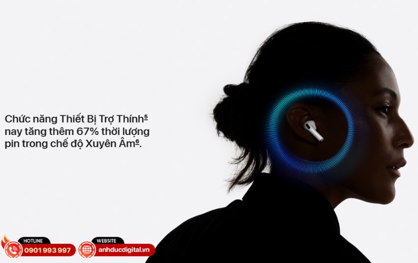 AirPods Pro 3 có chức năng khử tiếng ồn gấp 4 lần