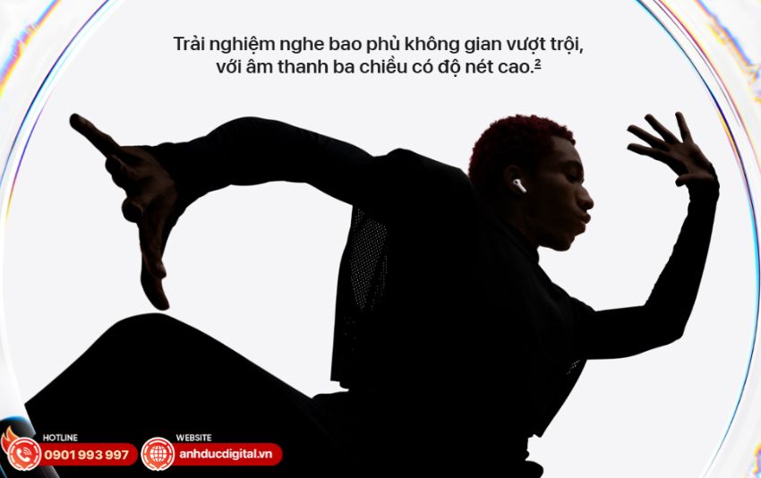 AirPods Pro 3 cho phản hồi âm trầm mạnh mẽ