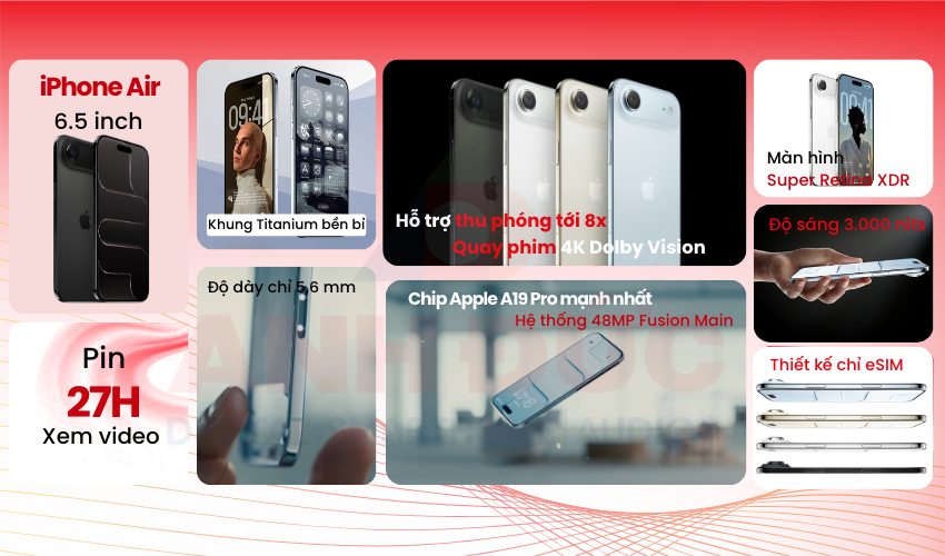 iPhone Air chính hãng