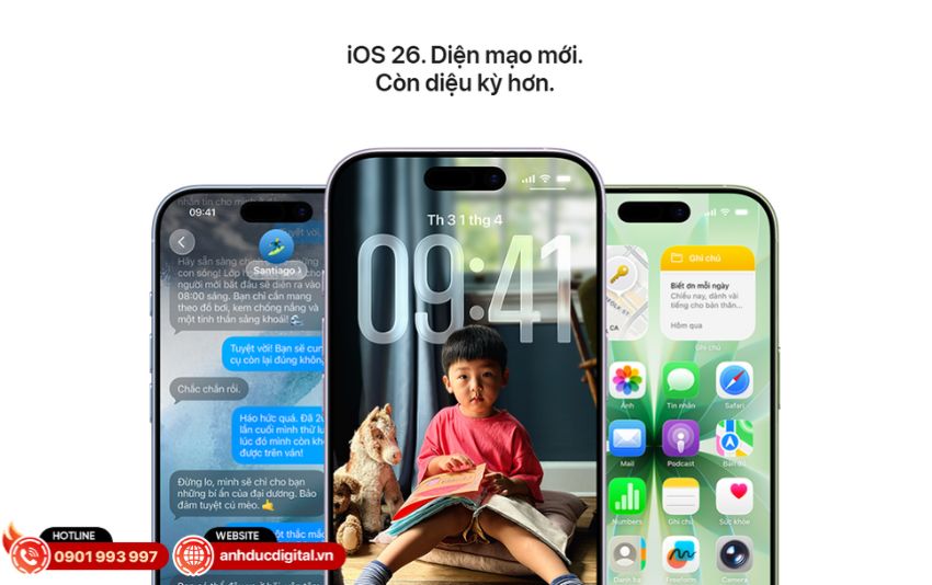 hệ điều hành iOS 26 mới nhất cho ip17