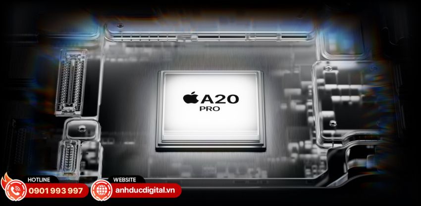 iPhone 18 Pro sử dụng chip A20 Pro với CPU 6 l&otilde;i v&agrave; GPU 7 l&otilde;i