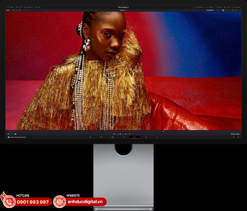 Studio Display XDR sở hữu tấm nền Retina XDR k&iacute;ch thước 27 inch với độ ph&acirc;n giải 5120 &times; 2880