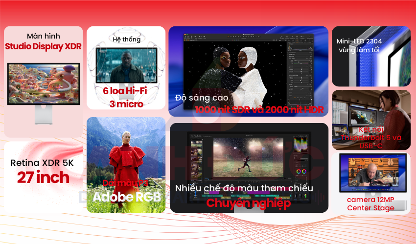 M&agrave;n h&igrave;nh Apple Studio Display XDR