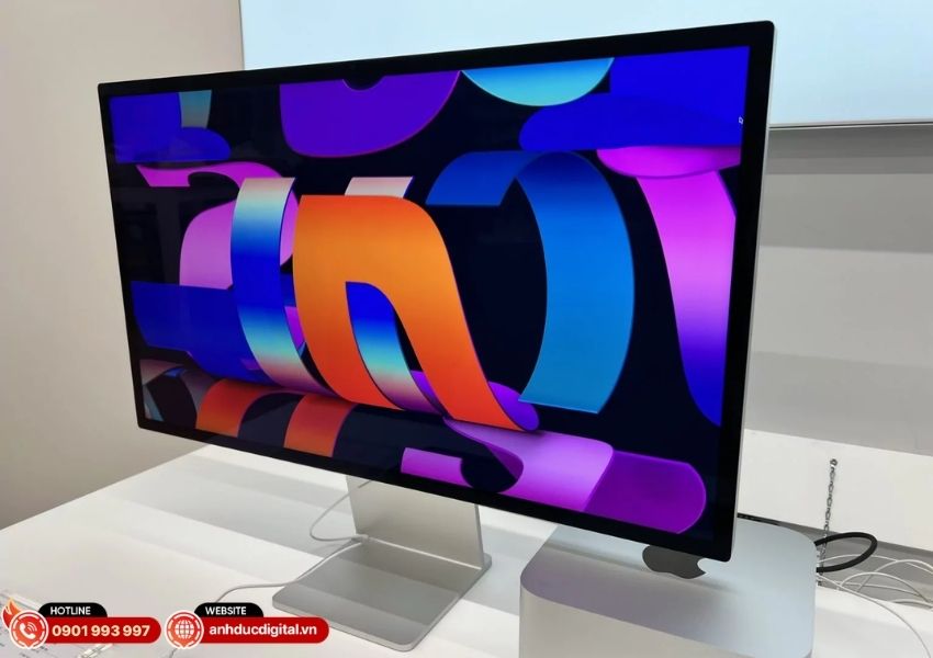 Độ ph&acirc;n giải 5K sắc n&eacute;t tr&ecirc;n m&agrave;n h&igrave;nh Studio Display Gen 2 27 inch